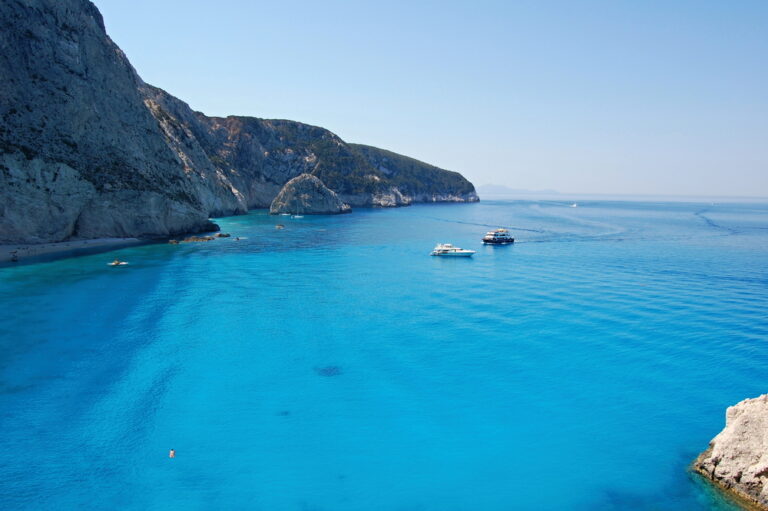 Ship in the Ionian Sea